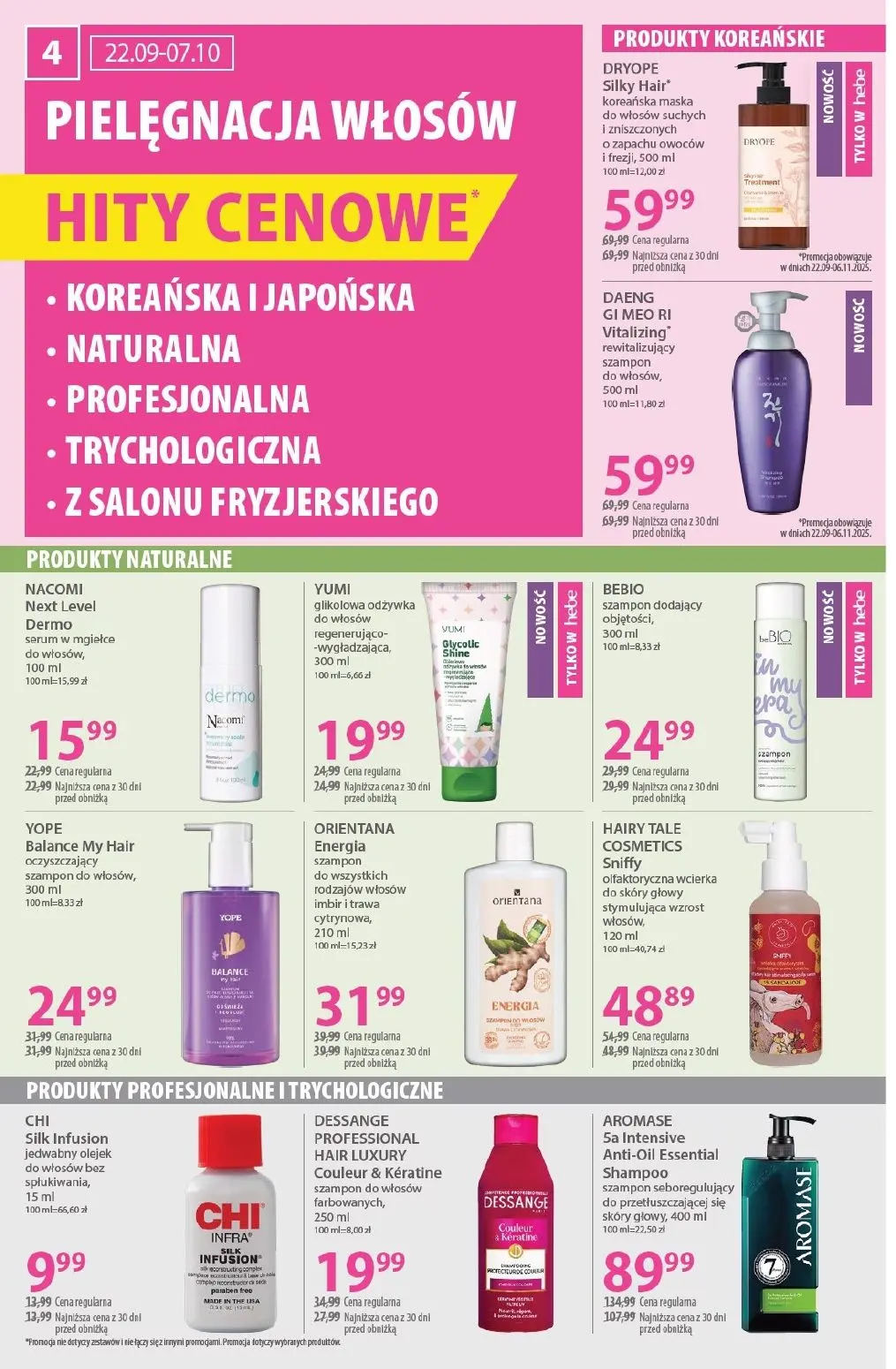 gazetka promocyjna hebe Zawsze w niskiej cenie - Strona 4