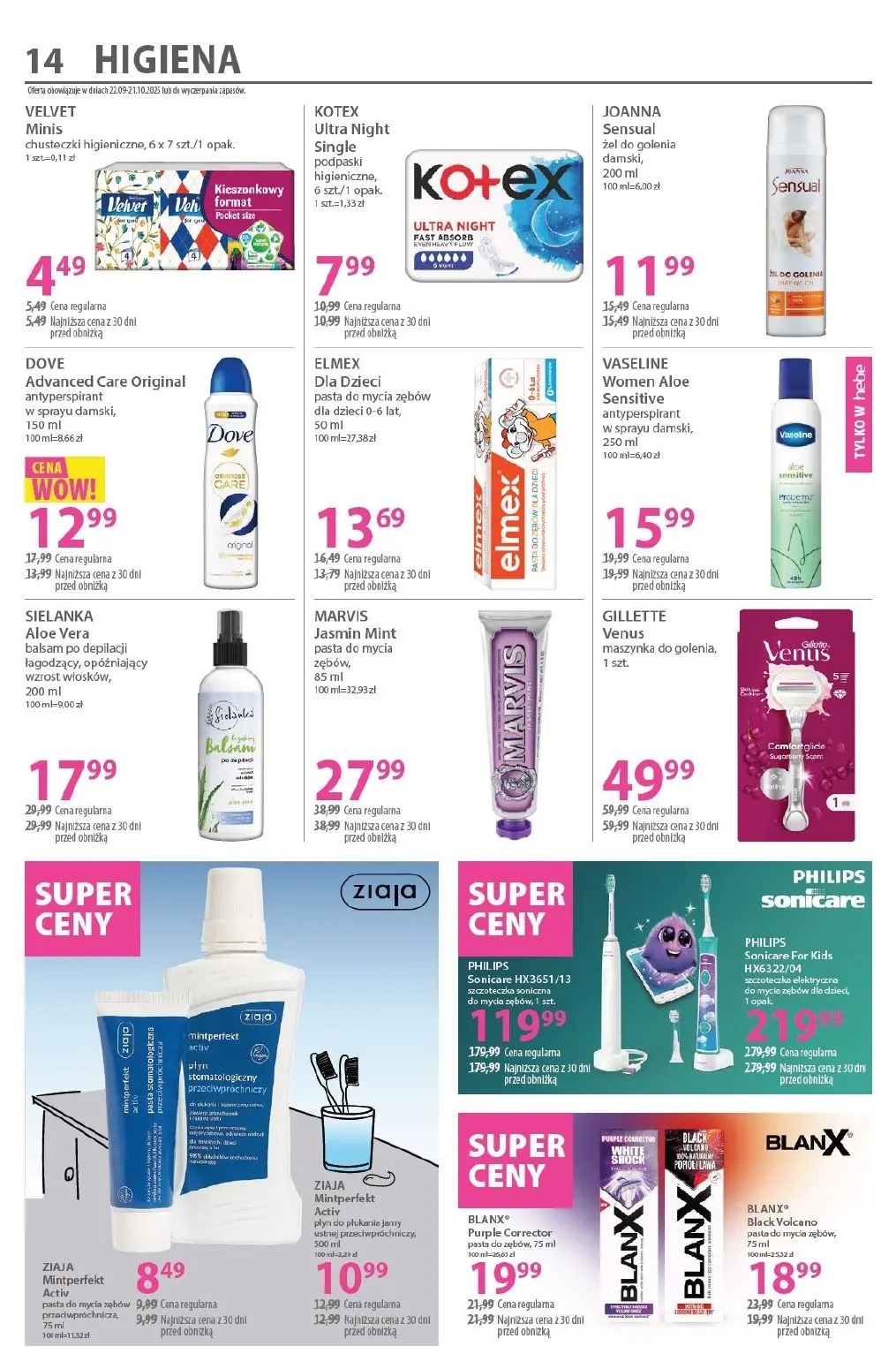 gazetka promocyjna hebe Zawsze w niskiej cenie - Strona 14