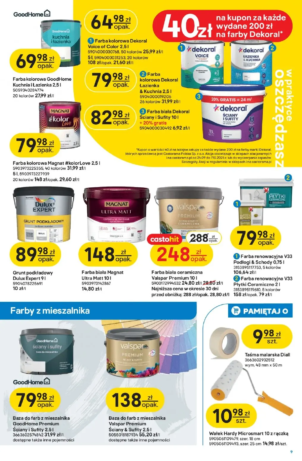 gazetka promocyjna castorama W teorii łazienka - Strona 9