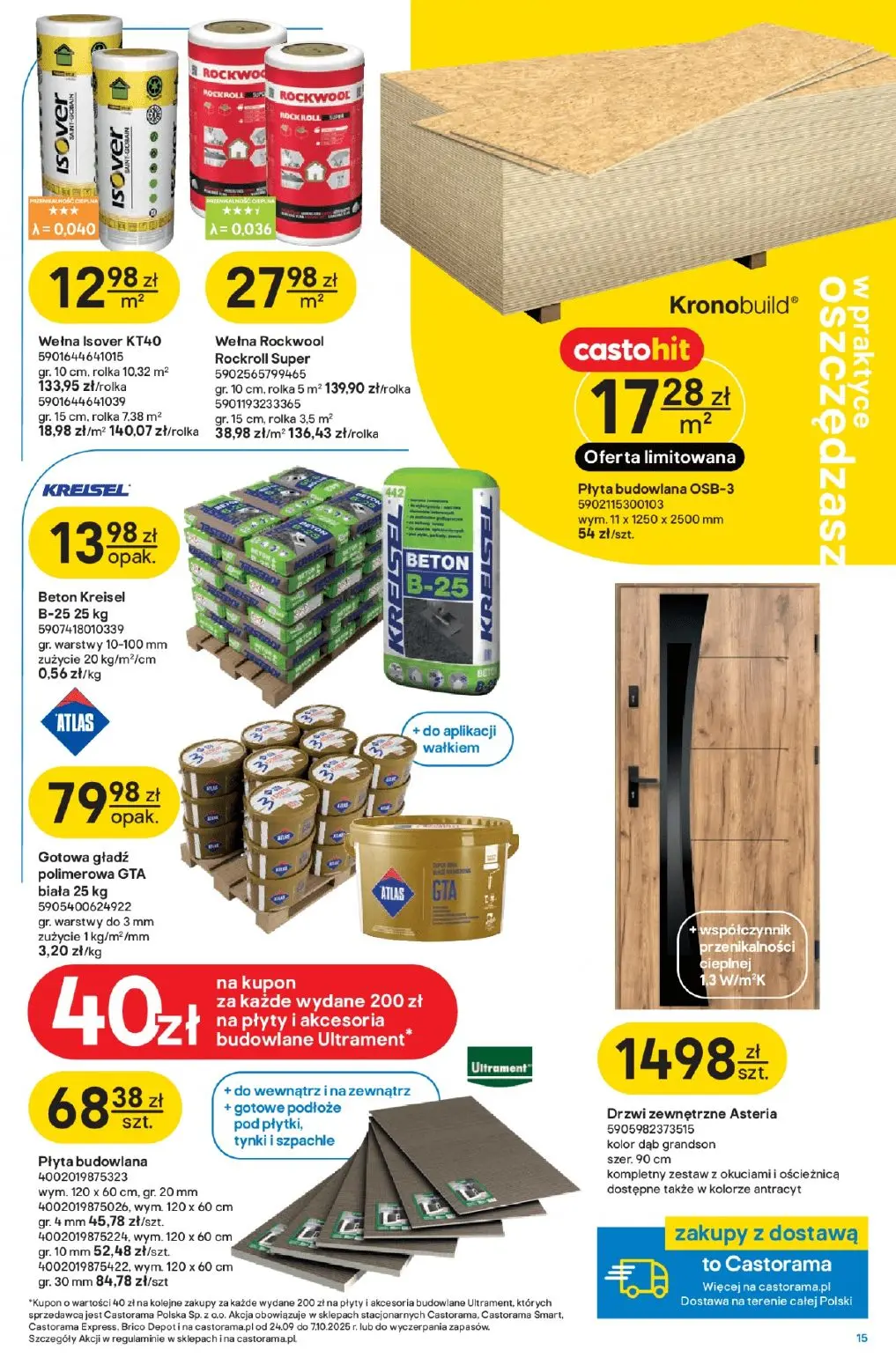 gazetka promocyjna castorama W teorii łazienka - Strona 15