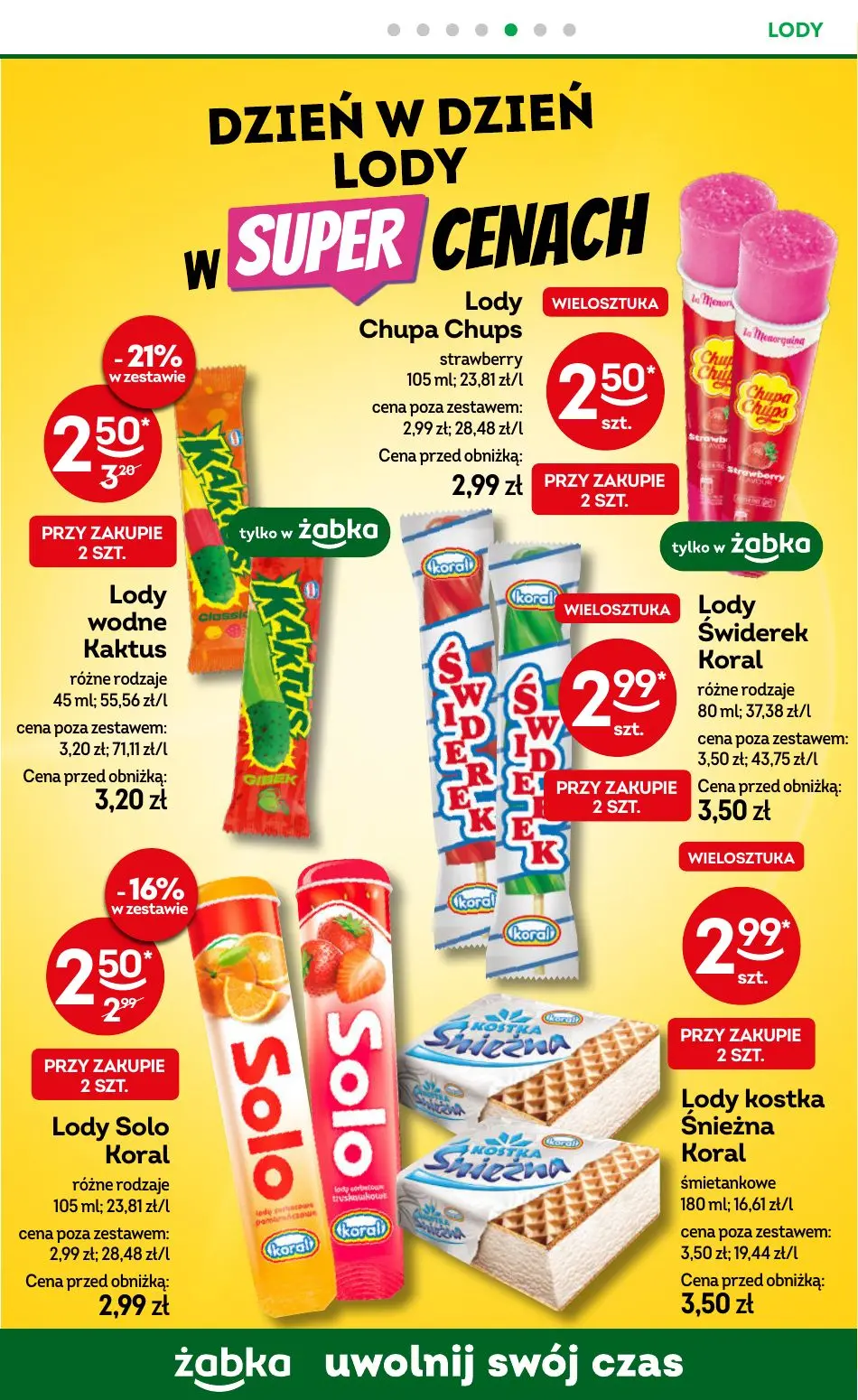 gazetka promocyjna Żabka Weekend zaczyna się w żabce - Strona 69