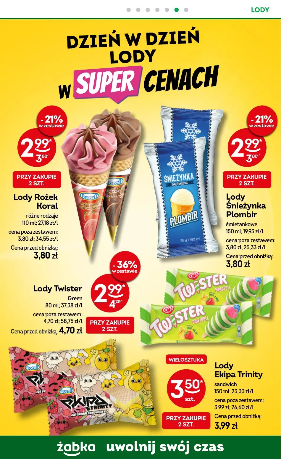 gazetka promocyjna Żabka Weekend zaczyna się w żabce - Strona 70