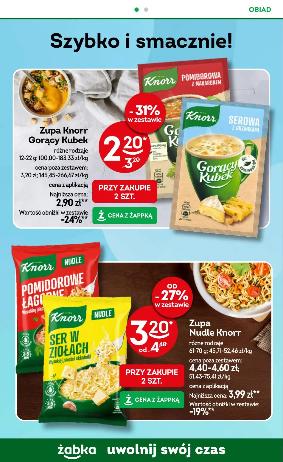 gazetka promocyjna Żabka Weekend zaczyna się w żabce - Strona 72