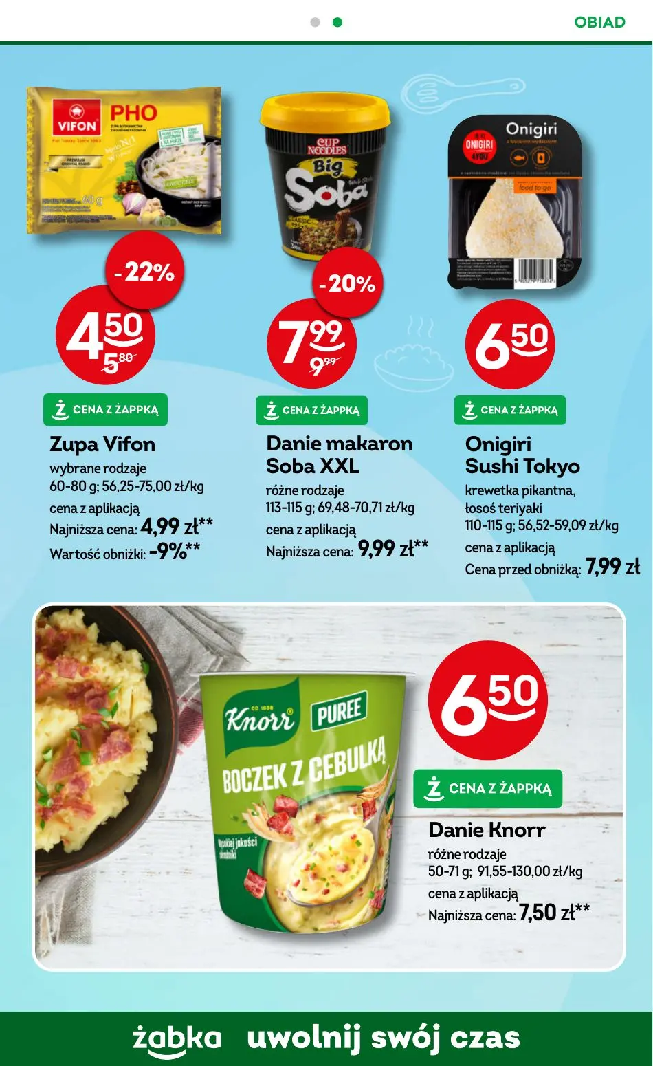 gazetka promocyjna Żabka Weekend zaczyna się w żabce - Strona 73