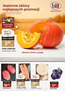 Gazetka promocyjna bi1, ważna od 2025-10-01 do 2025-10-07.