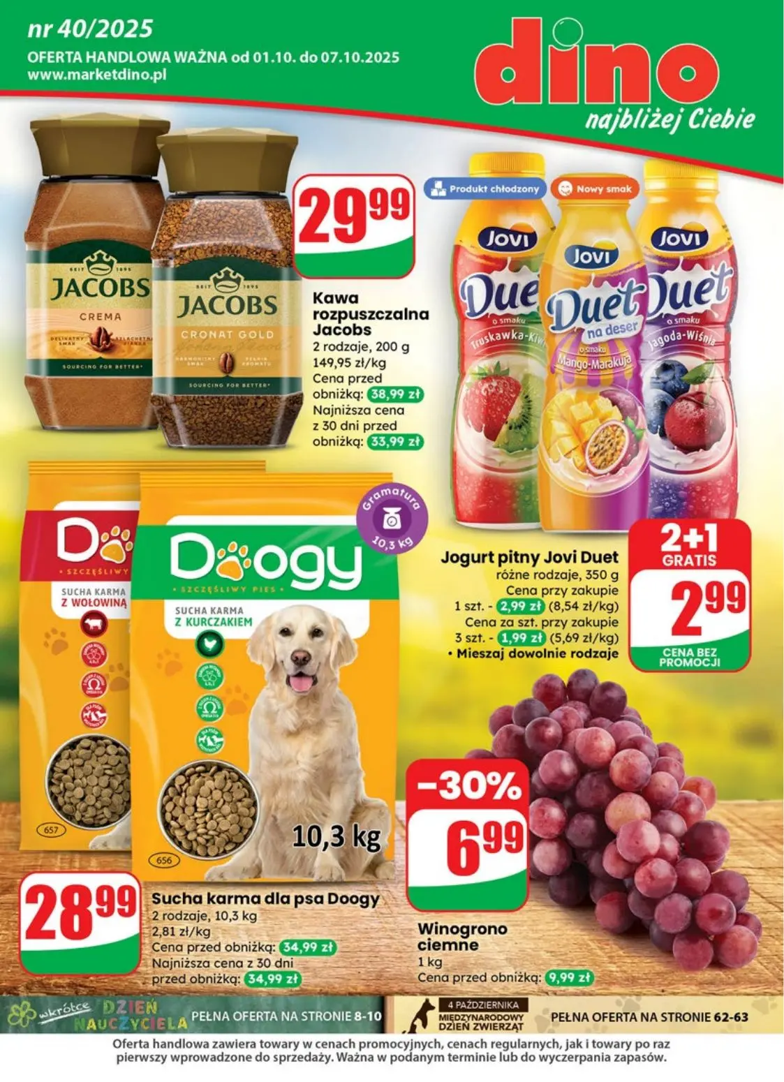 gazetka promocyjna dino  - Strona 1