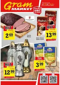 Gazetka promocyjna Gram Market, ważna od 2025-10-01 do 2025-10-07.