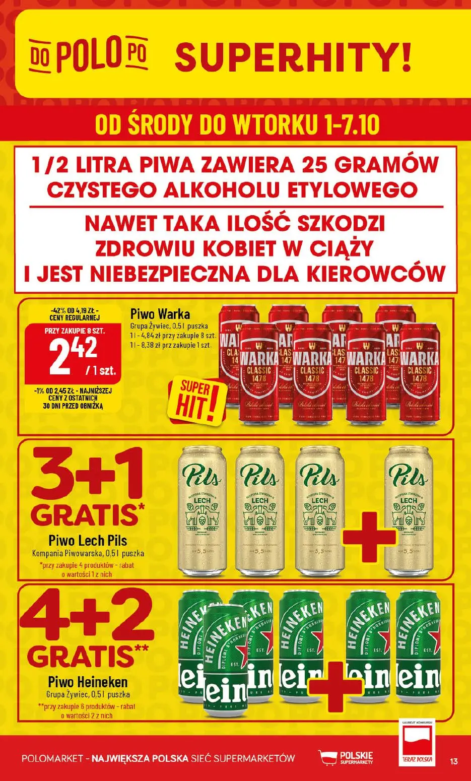gazetka promocyjna POLOmarket Do POLO po superhity tygodnia - Strona 13