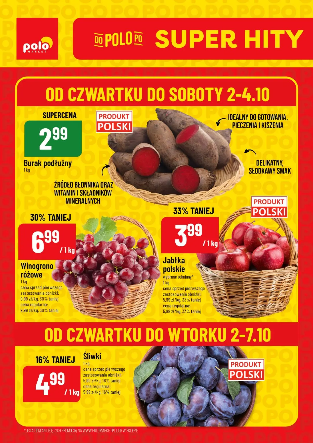gazetka promocyjna POLOmarket Super hity od czwartku! - Strona 1