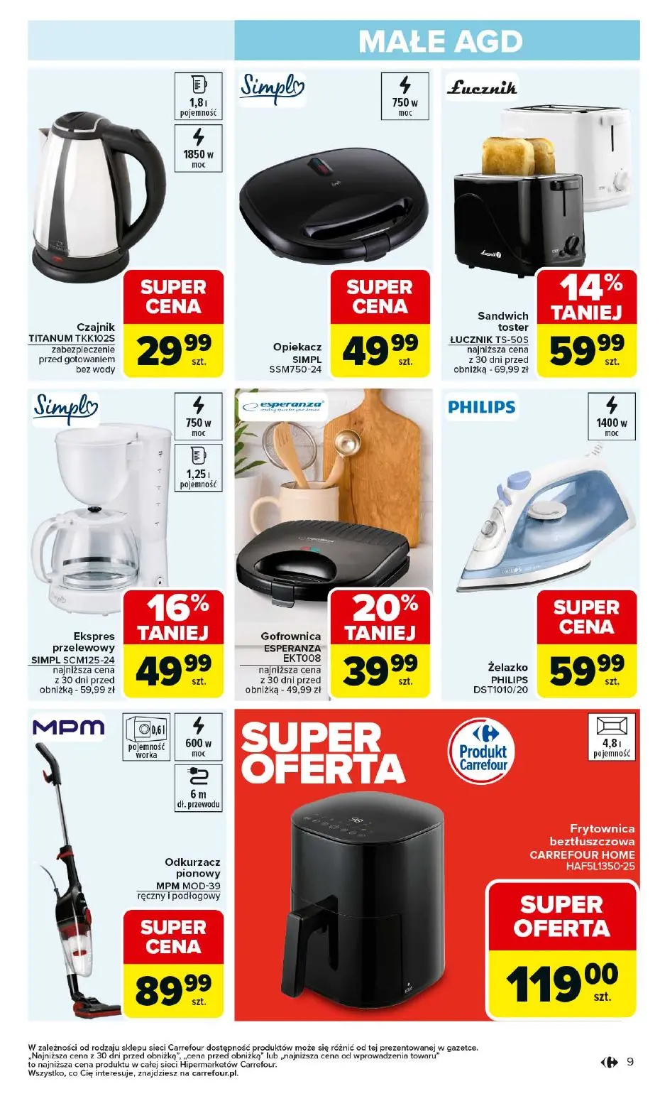 gazetka promocyjna Carrefour Łap Super okazje! - Strona 9