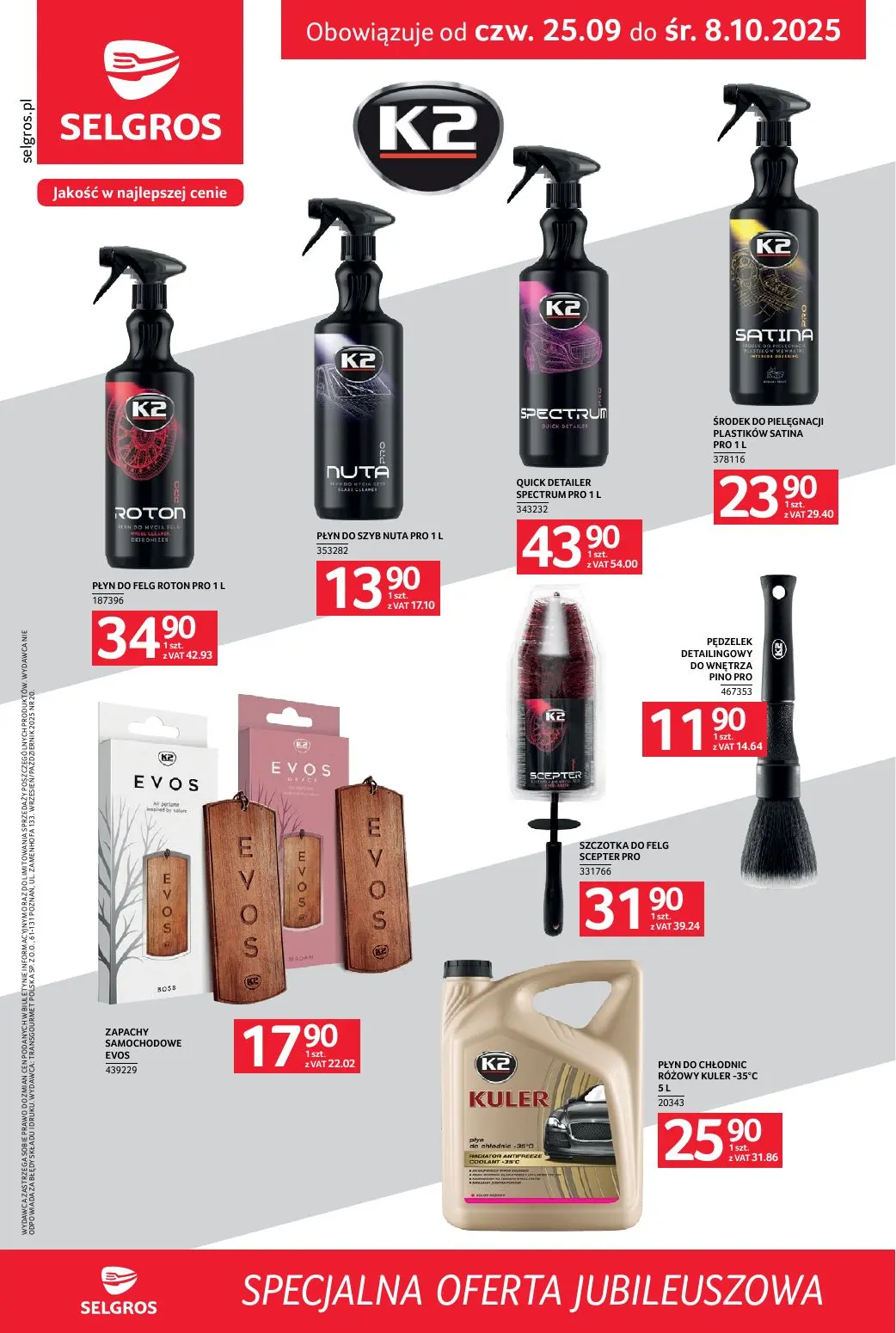 gazetka promocyjna SELGROS Specjalna Oferta Jubileuszowa - Strona 1