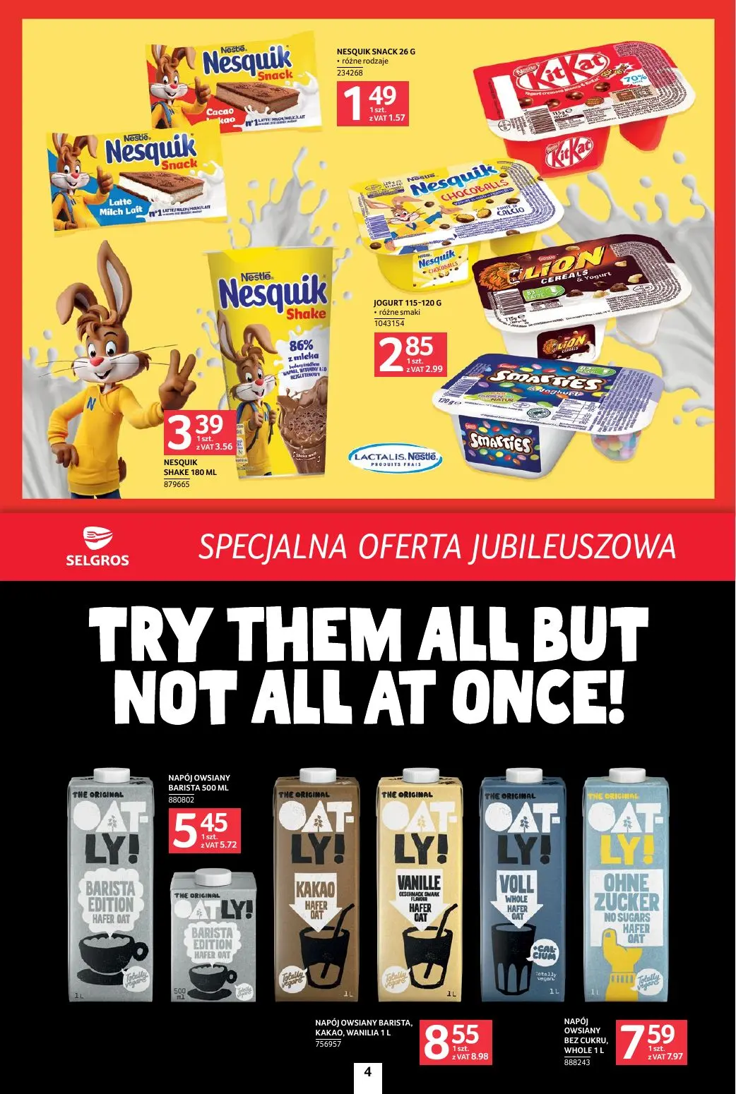 gazetka promocyjna SELGROS Specjalna Oferta Jubileuszowa - Strona 4