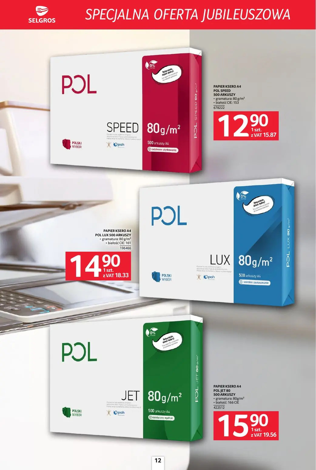 gazetka promocyjna SELGROS Specjalna Oferta Jubileuszowa - Strona 12
