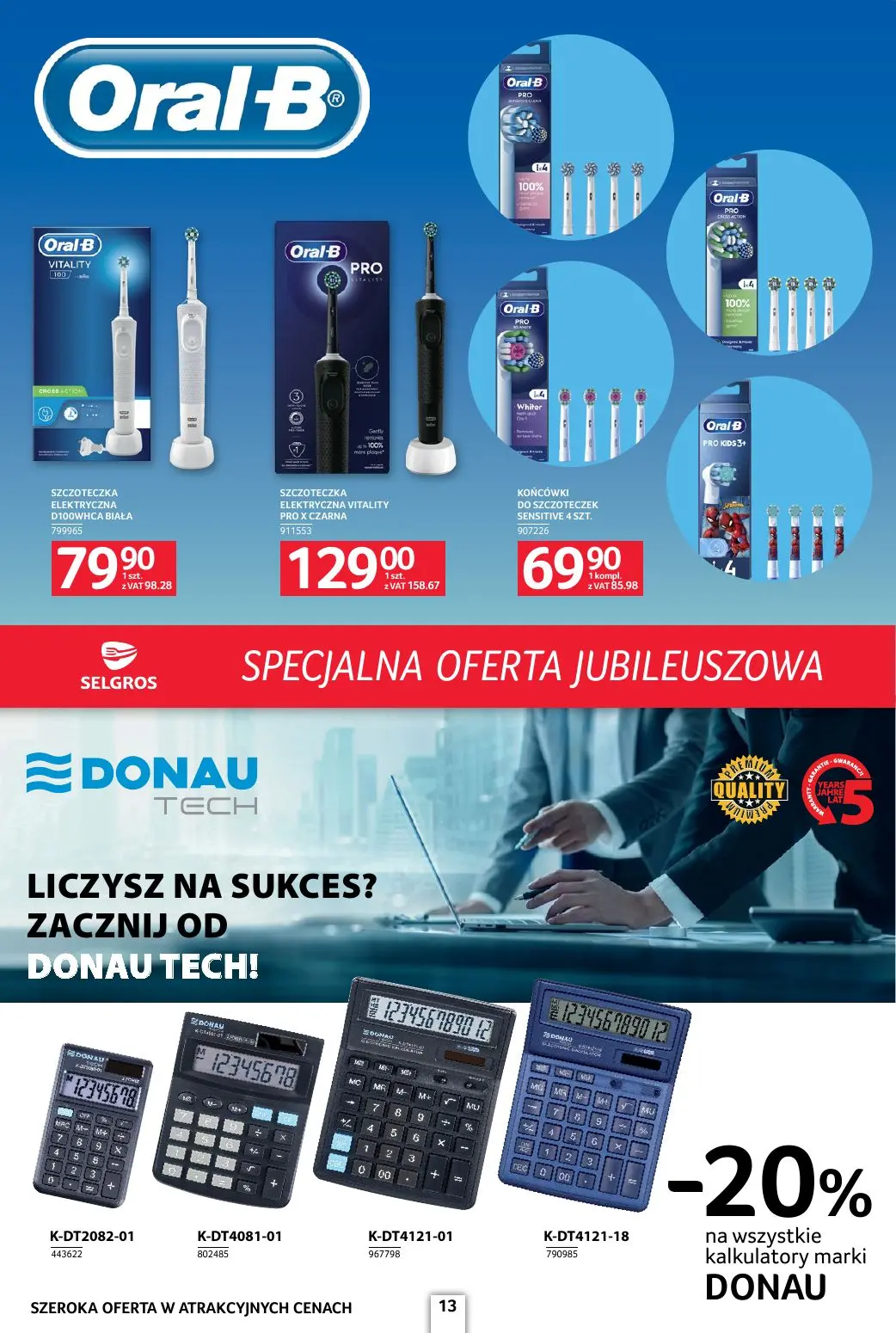 gazetka promocyjna SELGROS Specjalna Oferta Jubileuszowa - Strona 13