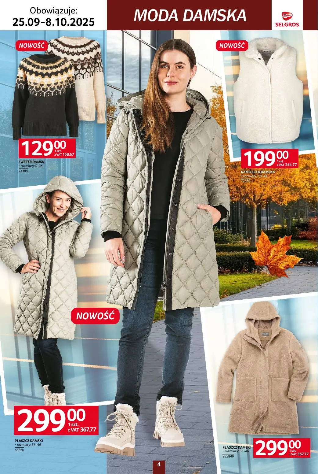 gazetka promocyjna SELGROS Katalog Tekstylia - Strona 4
