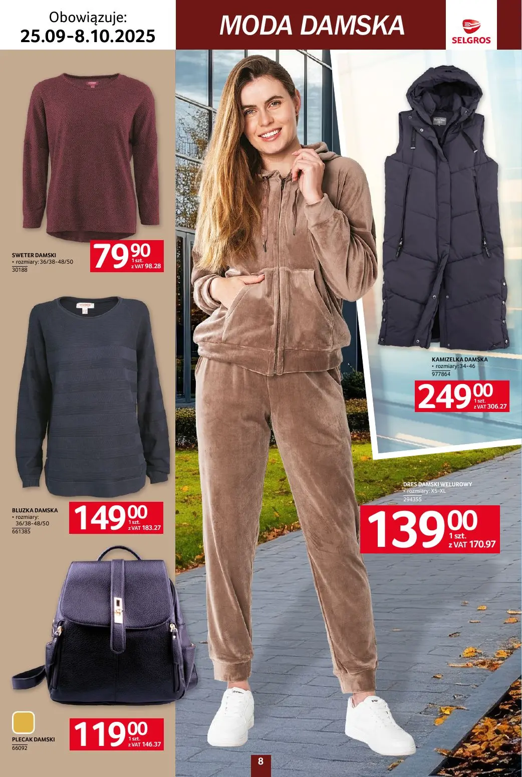 gazetka promocyjna SELGROS Katalog Tekstylia - Strona 8