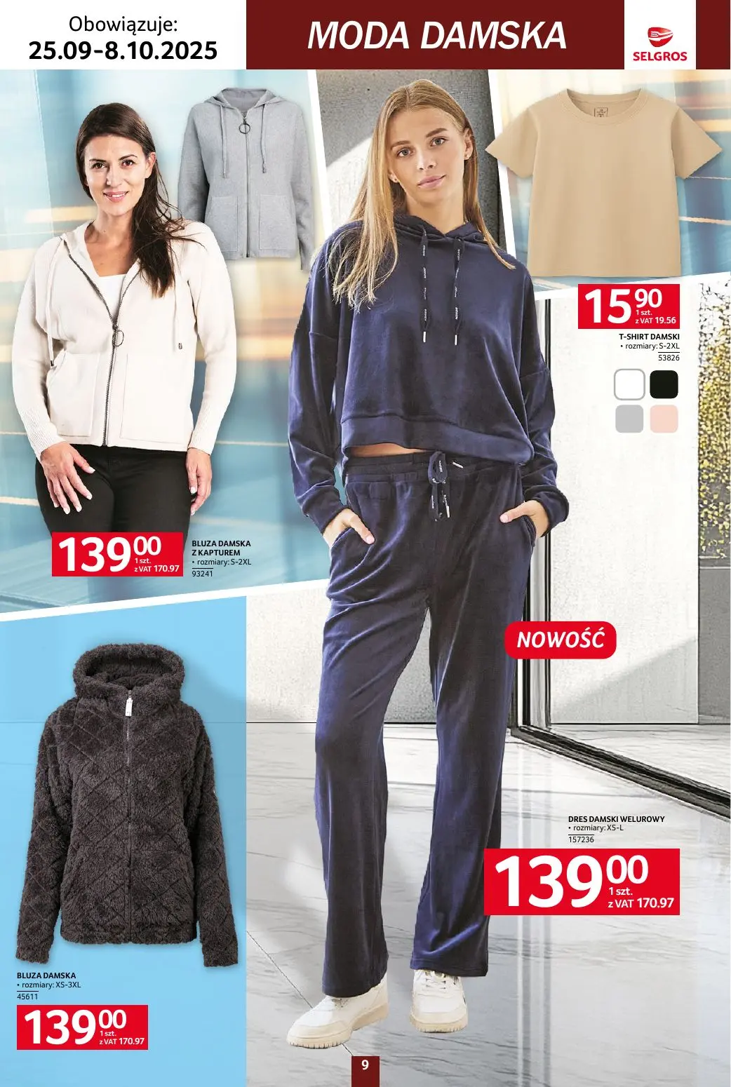 gazetka promocyjna SELGROS Katalog Tekstylia - Strona 9