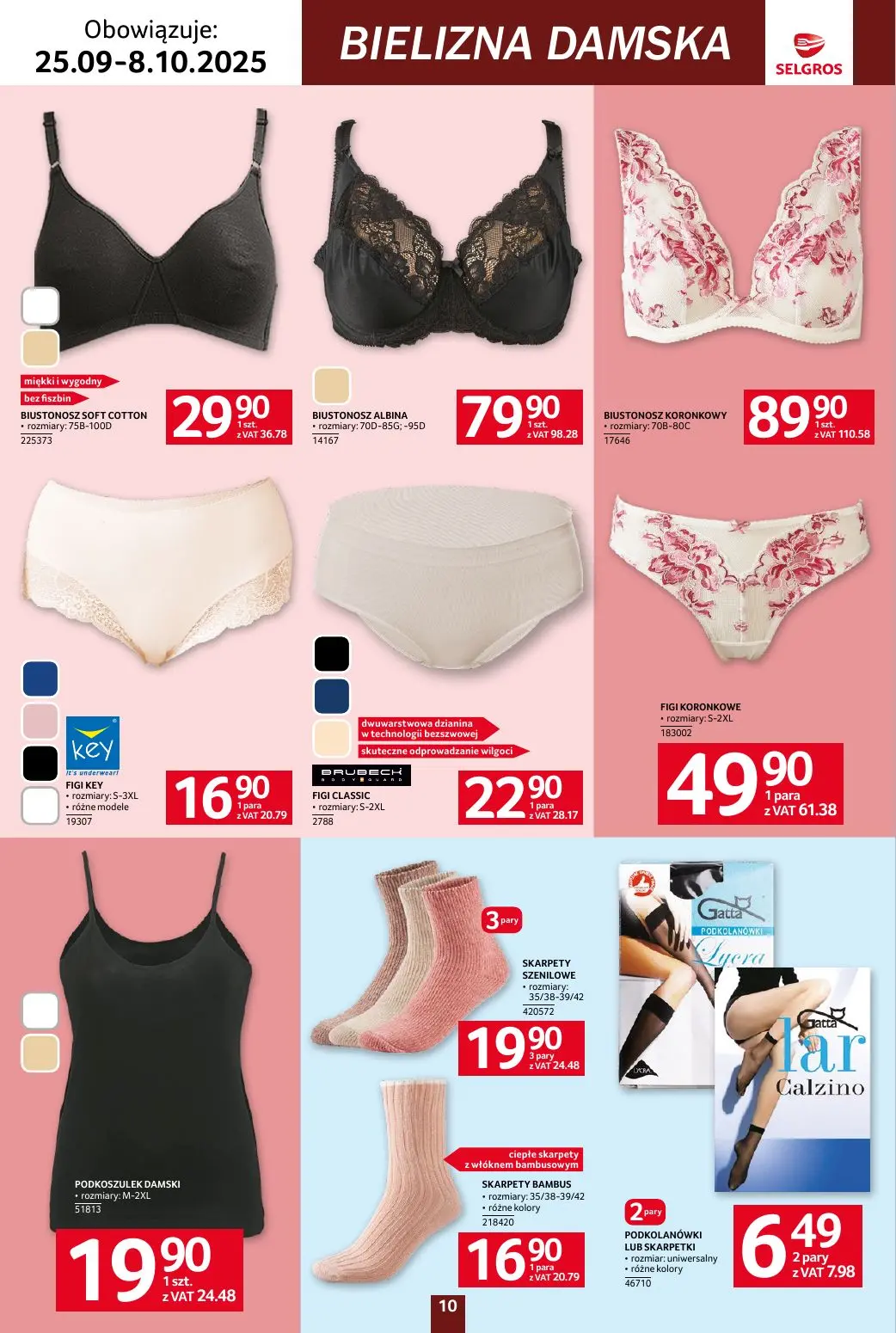 gazetka promocyjna SELGROS Katalog Tekstylia - Strona 10