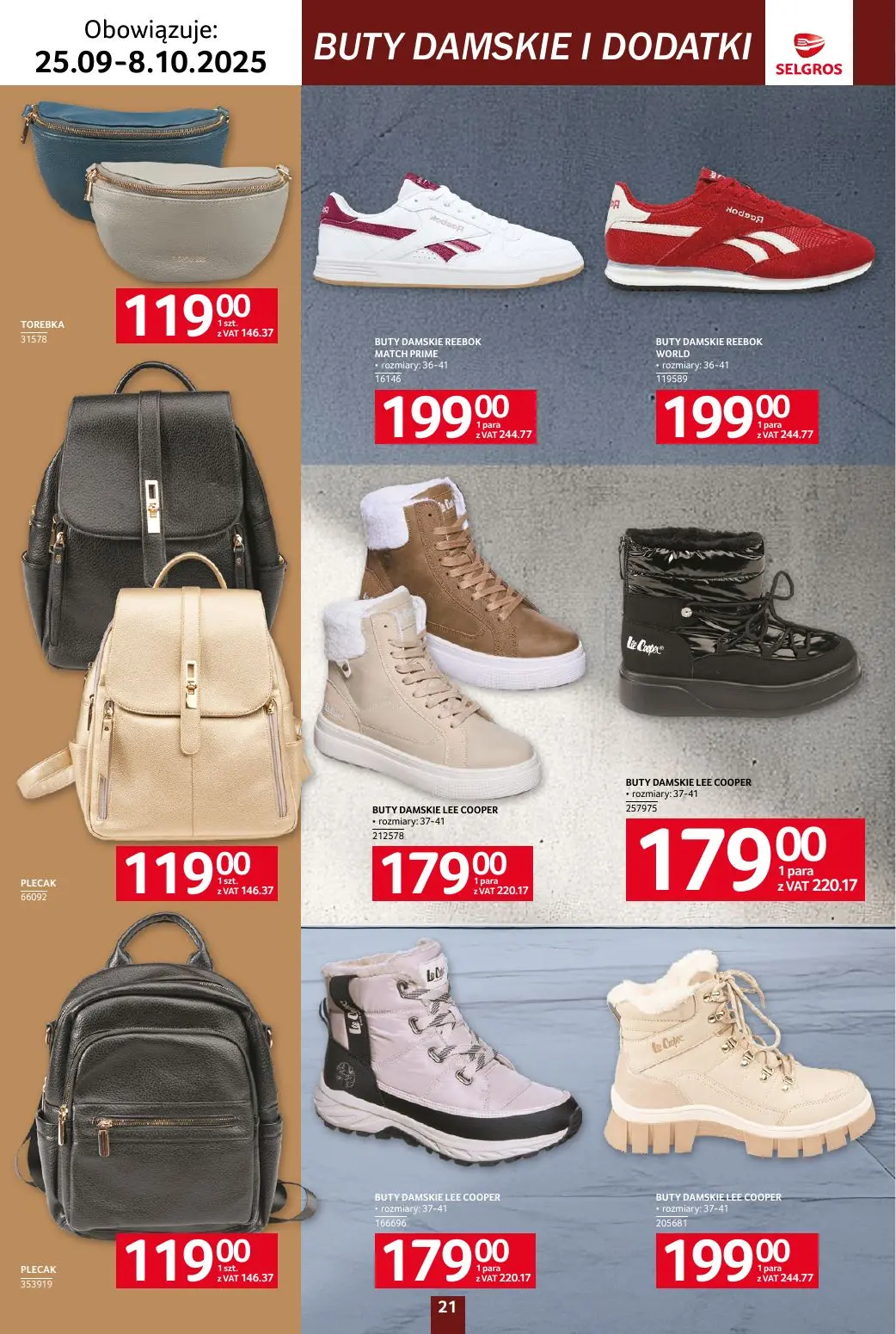 gazetka promocyjna SELGROS Katalog Tekstylia - Strona 21