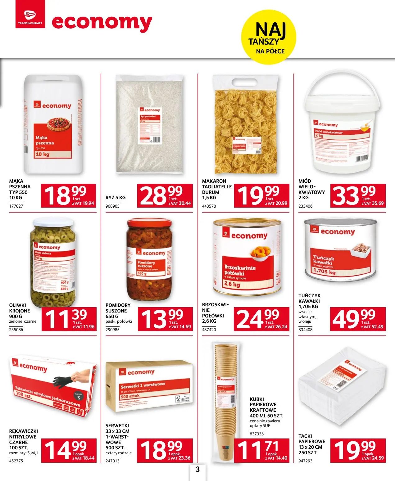 gazetka promocyjna SELGROS Oferta dla gastronomii - Strona 3
