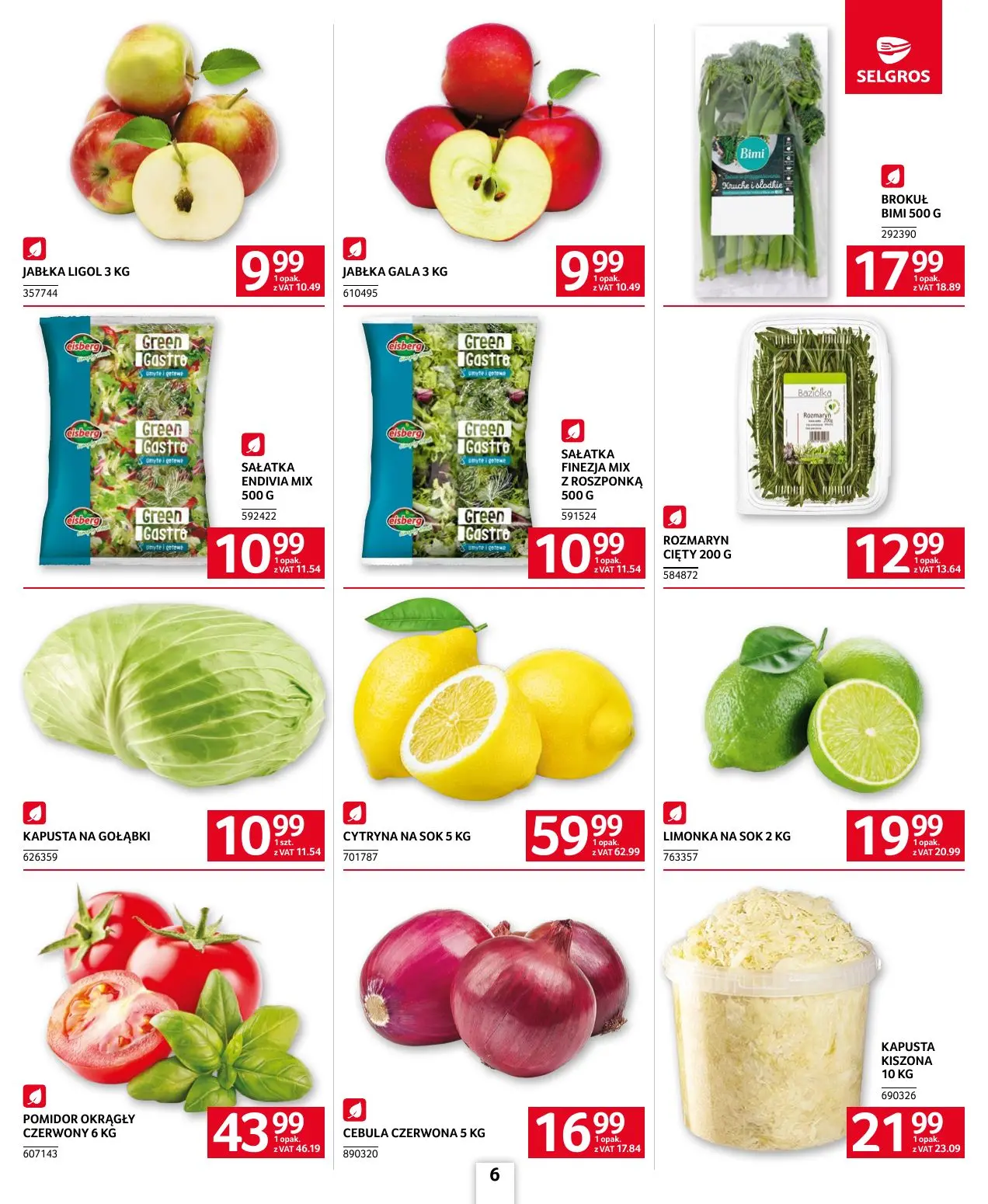 gazetka promocyjna SELGROS Oferta dla gastronomii - Strona 6