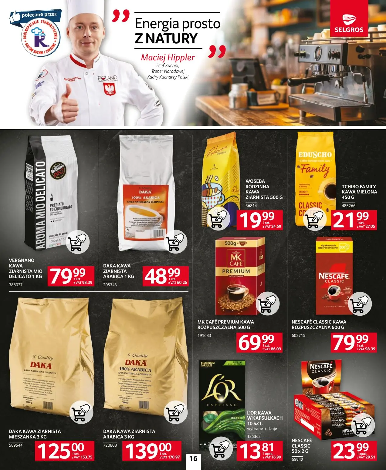 gazetka promocyjna SELGROS Oferta dla gastronomii - Strona 16