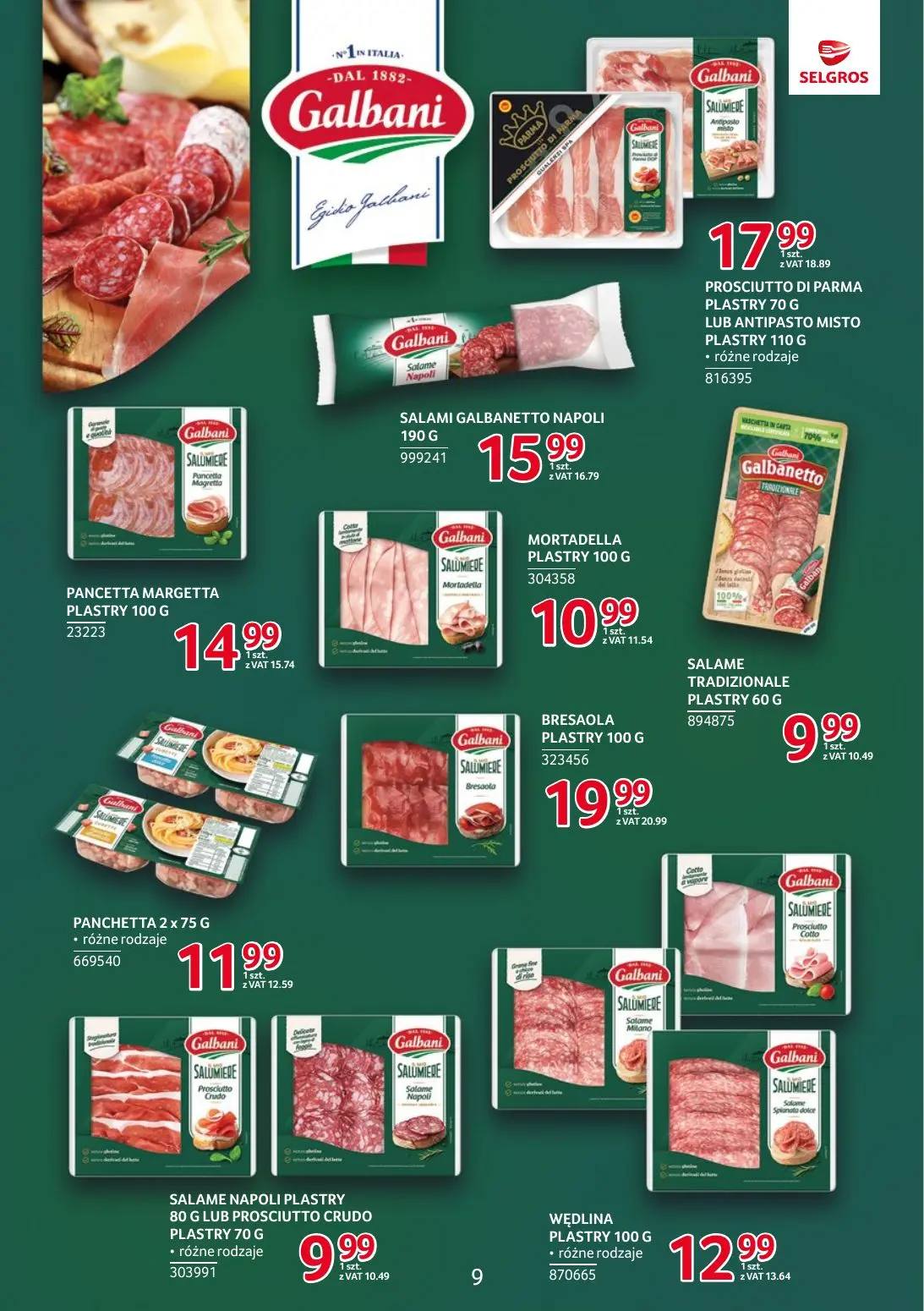 gazetka promocyjna SELGROS Markowe Produkty - Strona 9