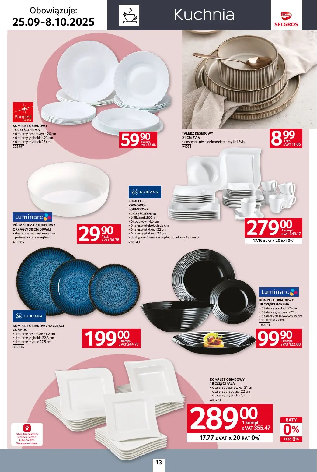 gazetka promocyjna SELGROS Katalog Home&Deco - Strona 13