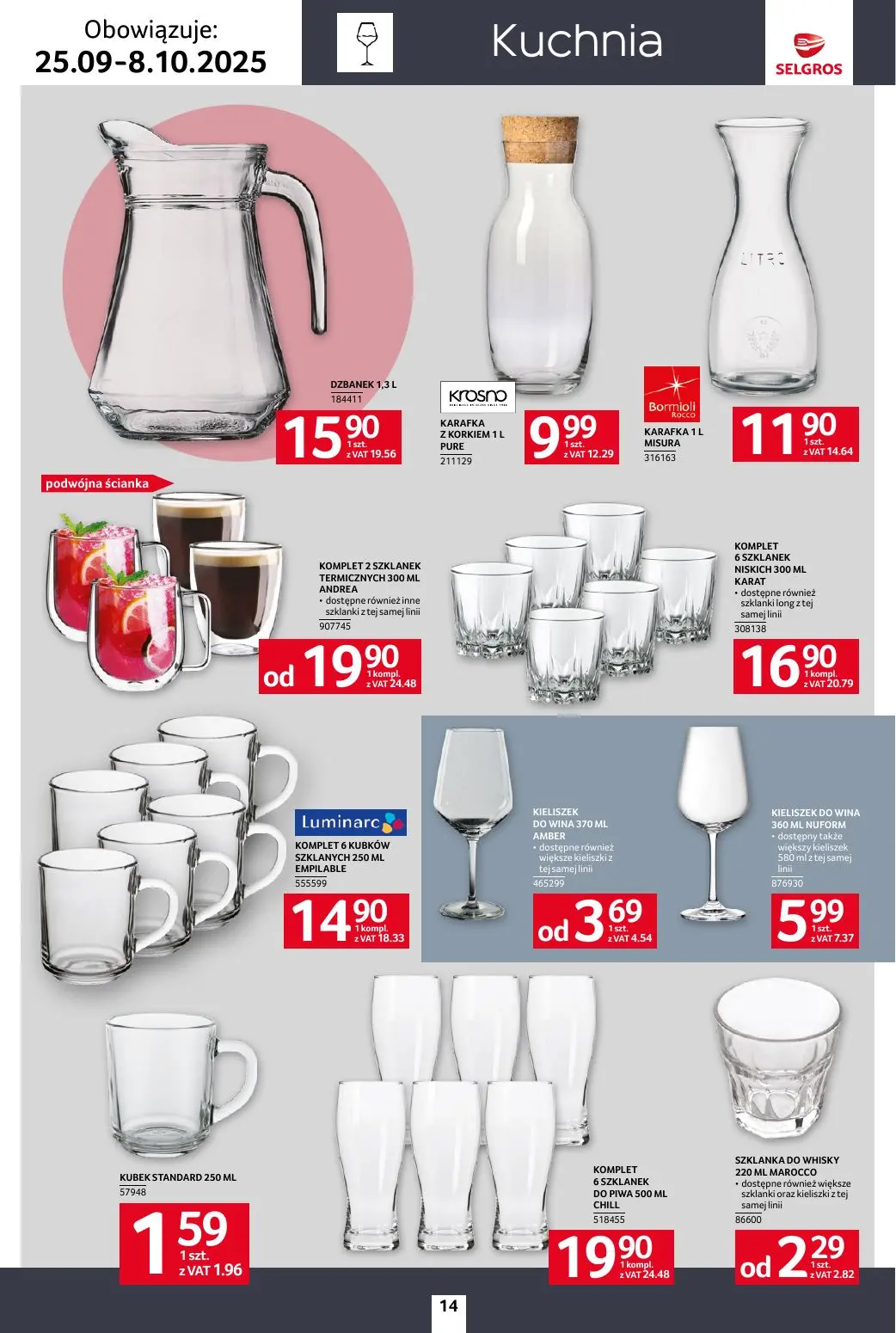 gazetka promocyjna SELGROS Katalog Home&Deco - Strona 14