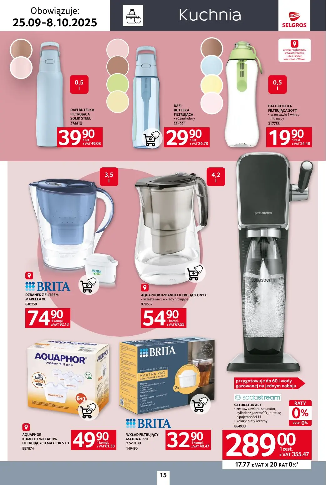 gazetka promocyjna SELGROS Katalog Home&Deco - Strona 15