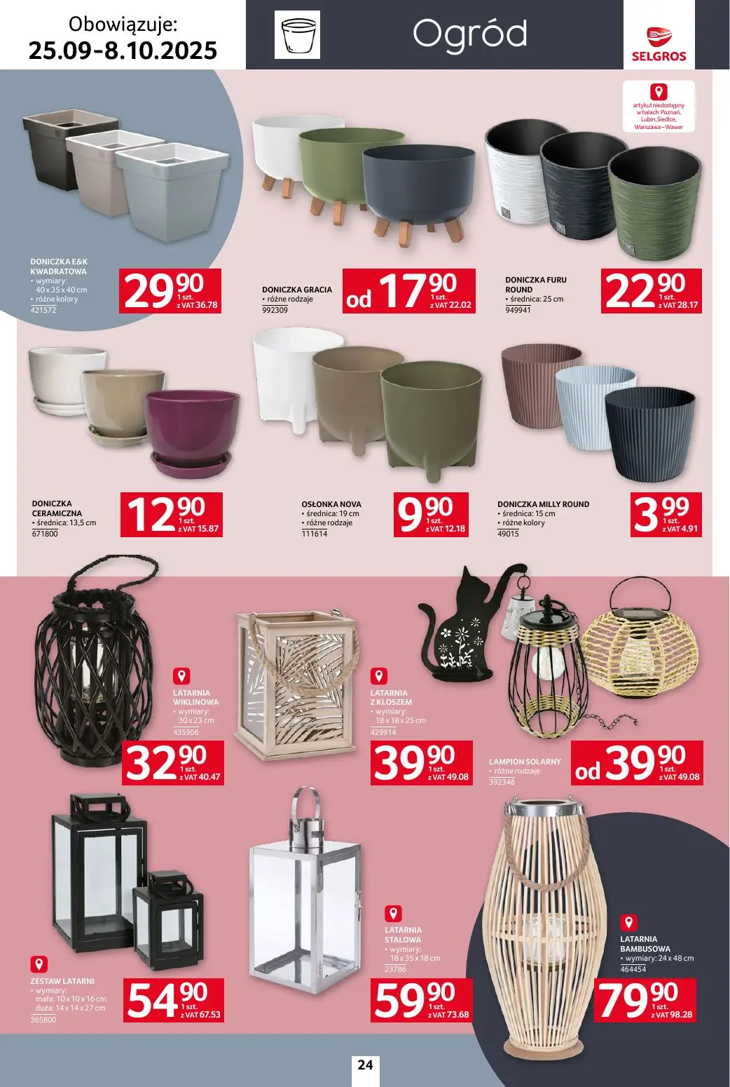 gazetka promocyjna SELGROS Katalog Home&Deco - Strona 24