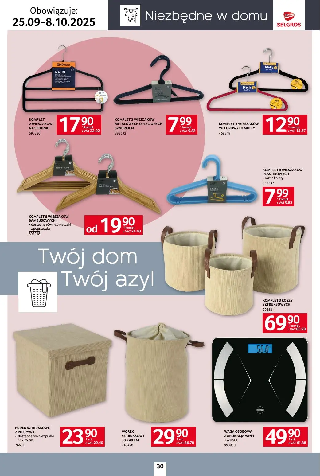 gazetka promocyjna SELGROS Katalog Home&Deco - Strona 30