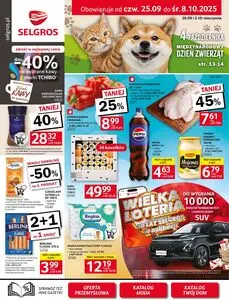 Gazetka promocyjna SELGROS, ważna od 2025-09-25 do 2025-10-08.