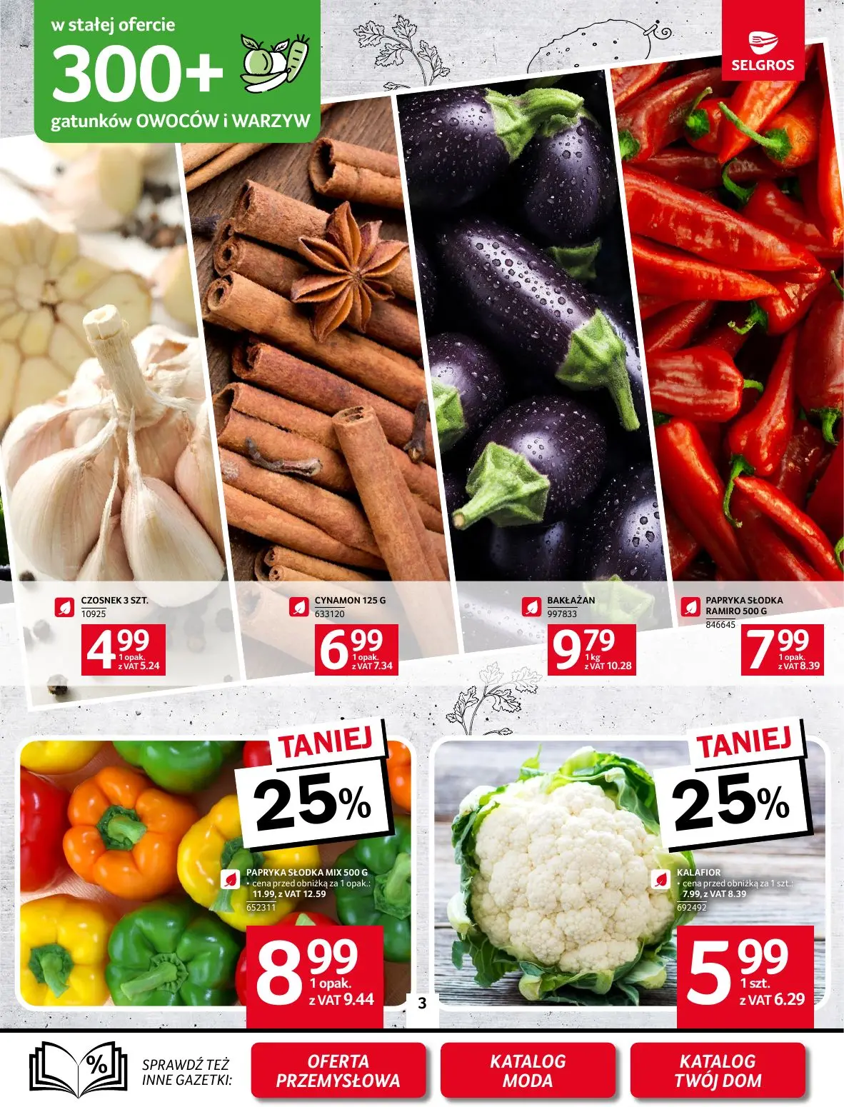 gazetka promocyjna SELGROS Oferta Spożywcza - Strona 3