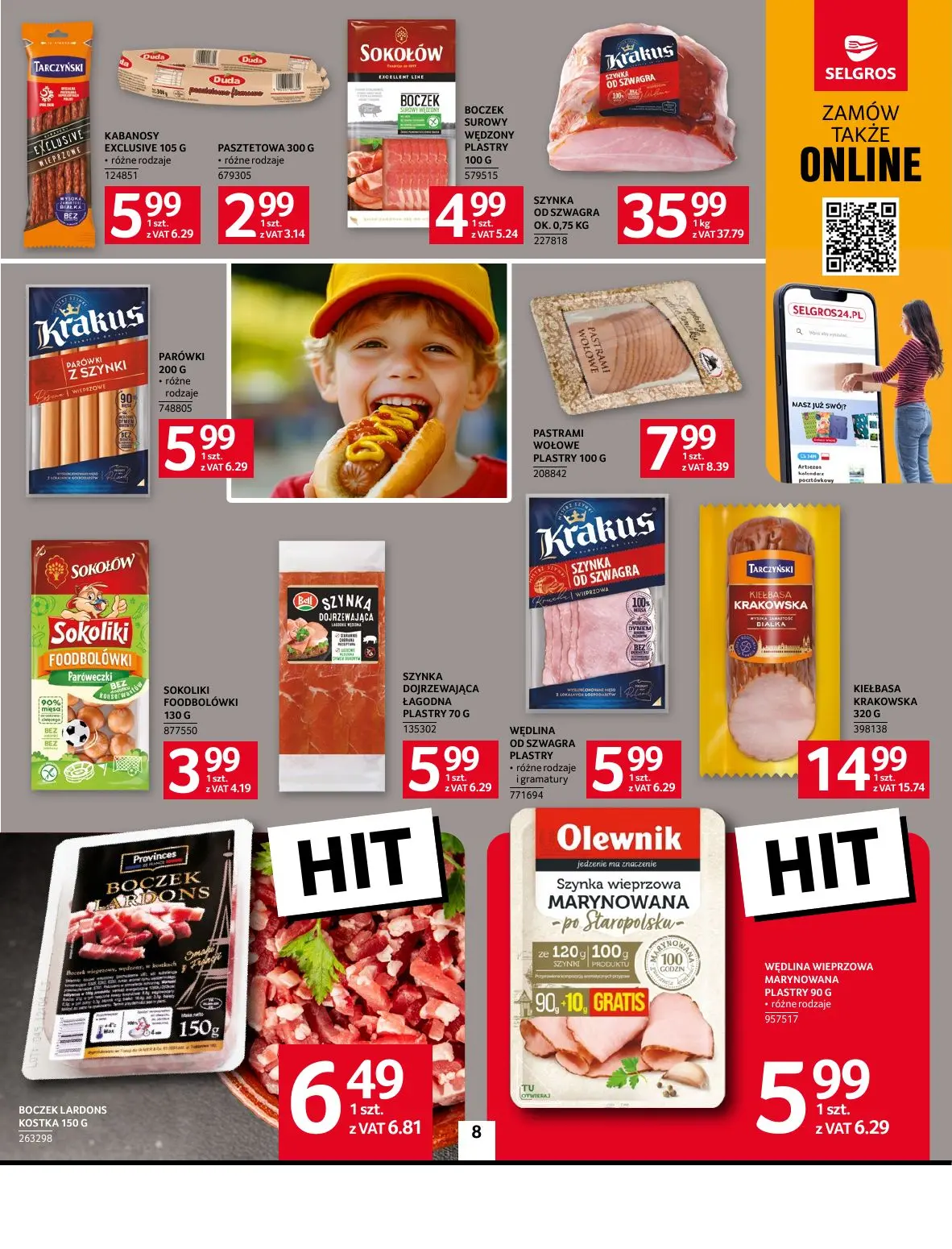 gazetka promocyjna SELGROS Oferta Spożywcza - Strona 8