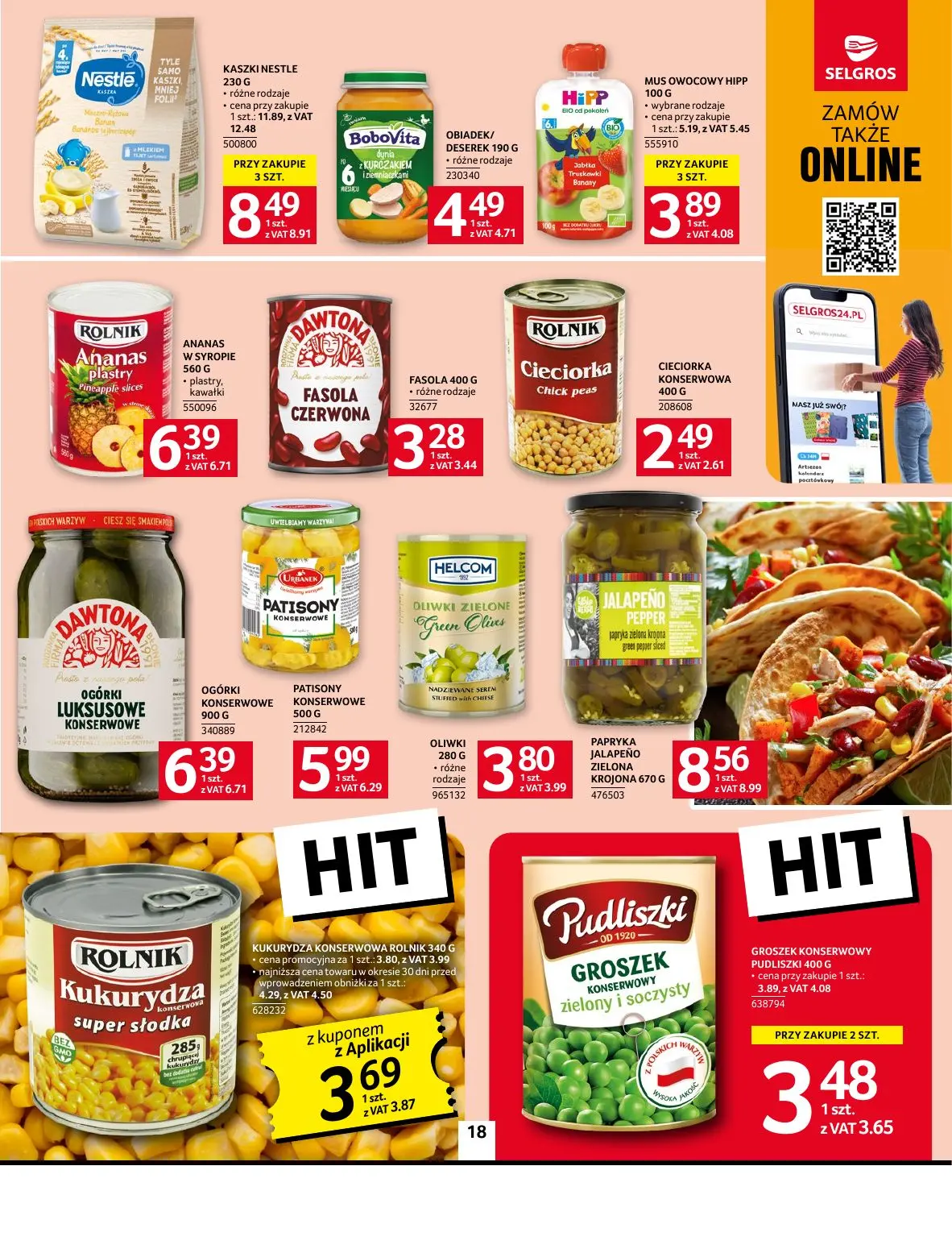 gazetka promocyjna SELGROS Oferta Spożywcza - Strona 18