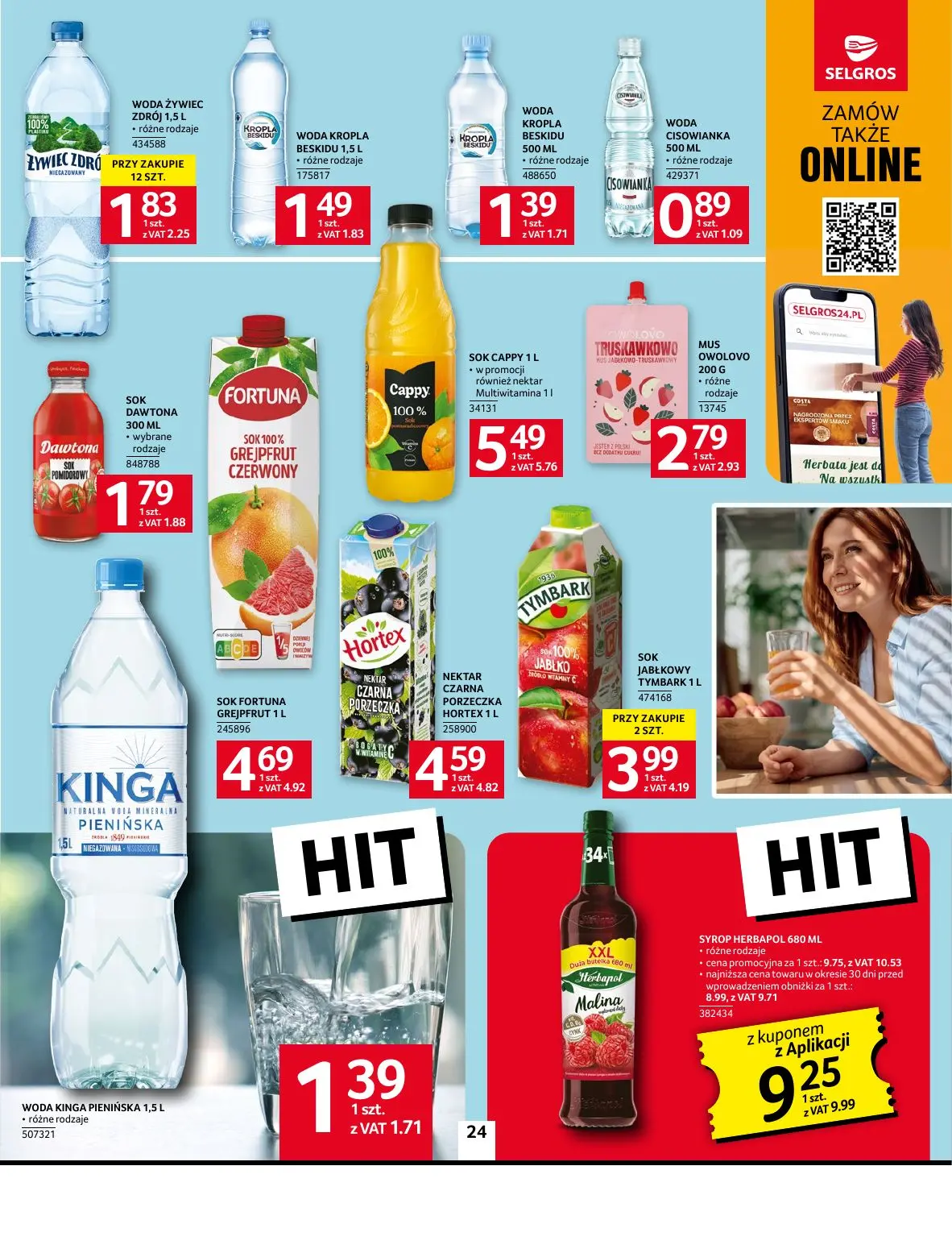 gazetka promocyjna SELGROS Oferta Spożywcza - Strona 24