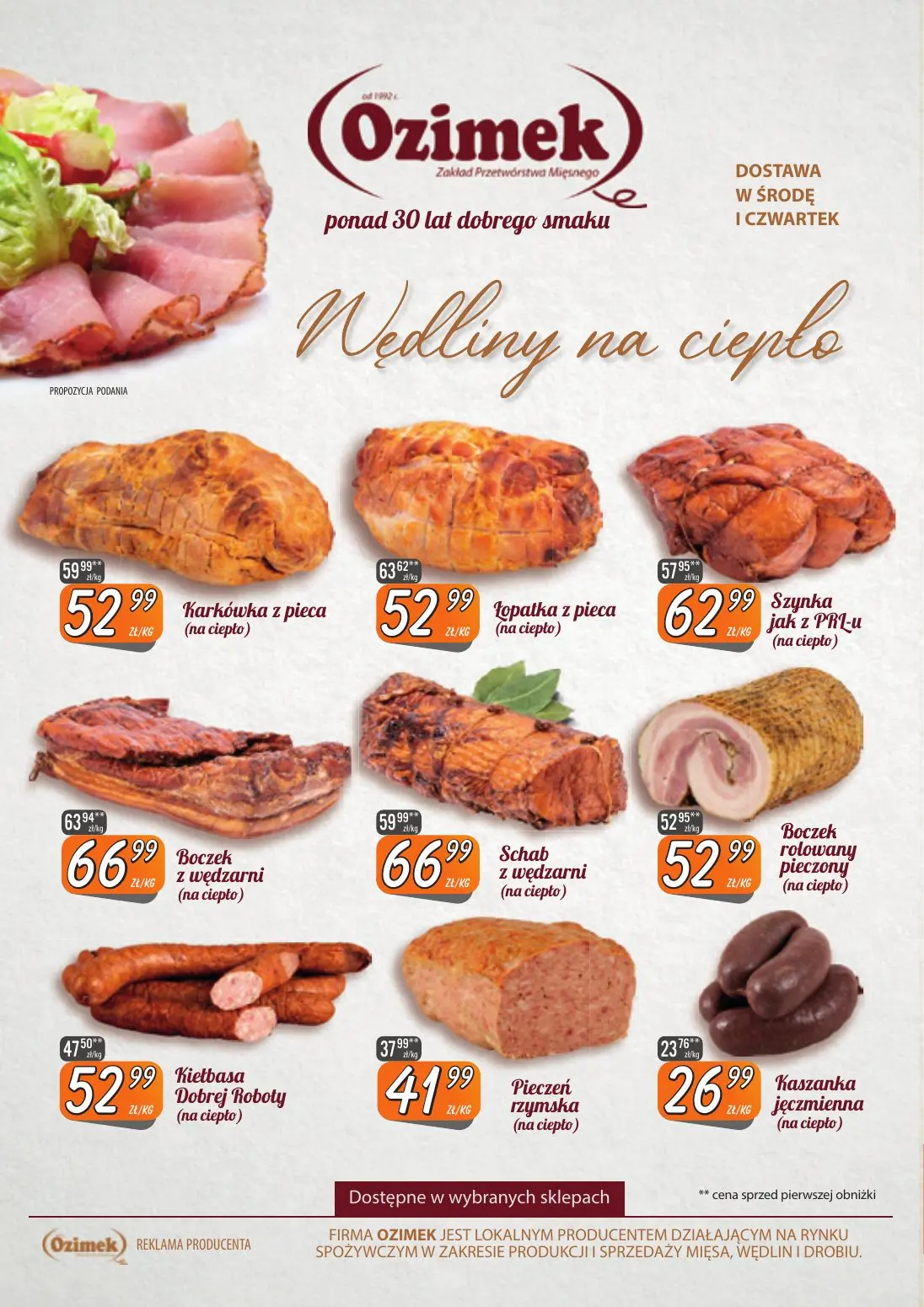 gazetka promocyjna Społem Szczecin 80 lat Społem - Strona 6