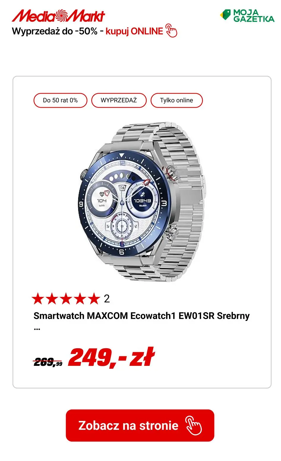 gazetka promocyjna Media Markt Łap najlepsze okazje! WYPRZEDAŻ do -50%! - Strona 2