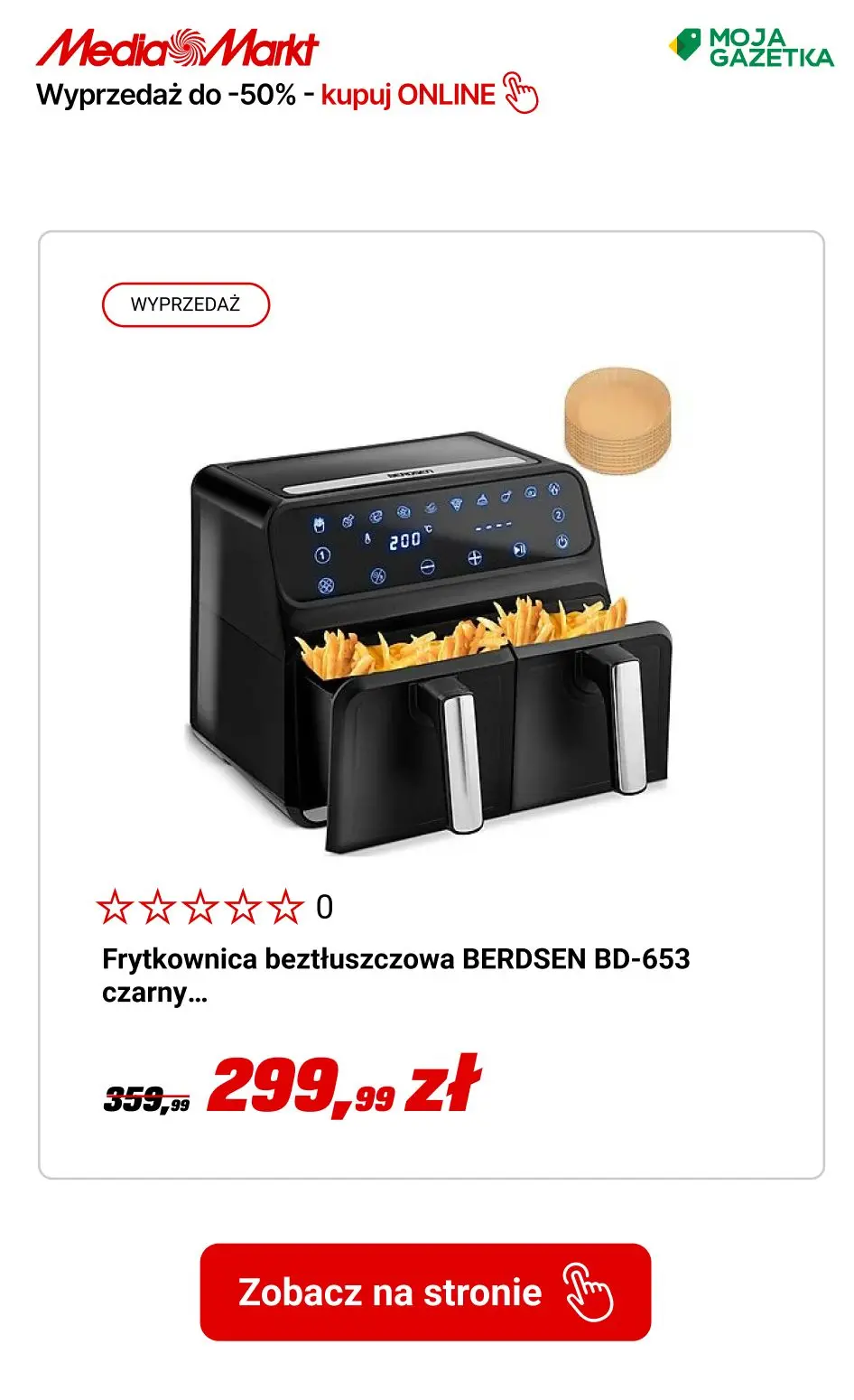 gazetka promocyjna Media Markt Łap najlepsze okazje! WYPRZEDAŻ do -50%! - Strona 8