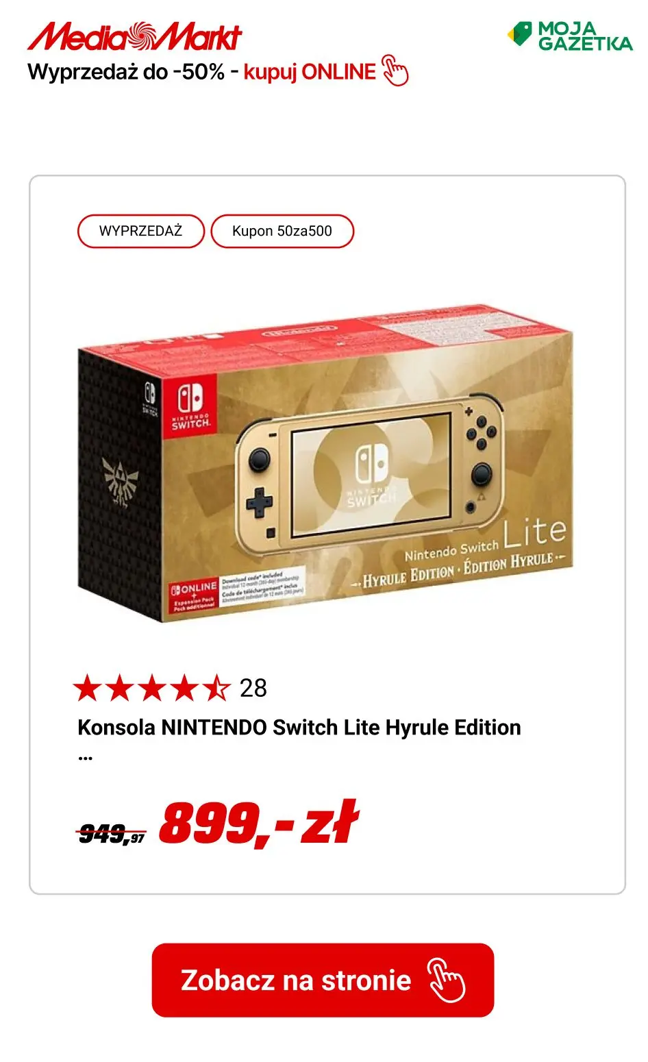 gazetka promocyjna Media Markt Łap najlepsze okazje! WYPRZEDAŻ do -50%! - Strona 10