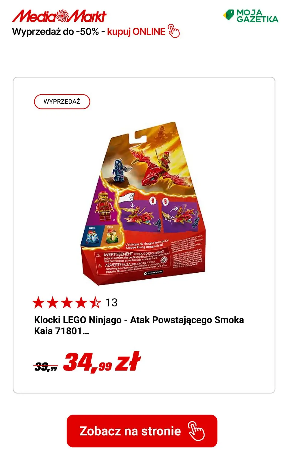 gazetka promocyjna Media Markt Łap najlepsze okazje! WYPRZEDAŻ do -50%! - Strona 11