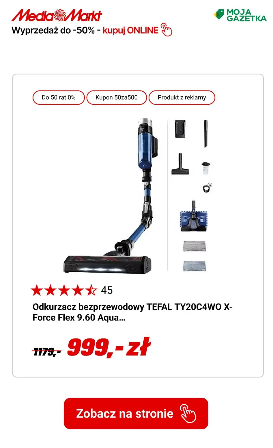 gazetka promocyjna Media Markt Łap najlepsze okazje! WYPRZEDAŻ do -50%! - Strona 13