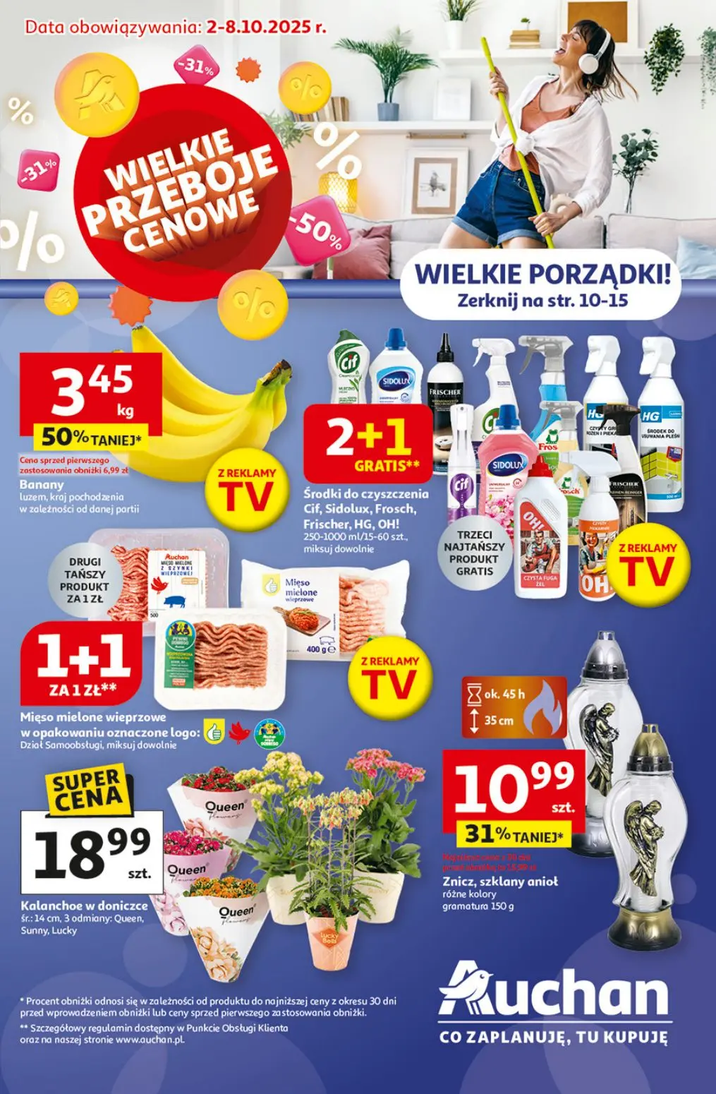 gazetka promocyjna Auchan Pewność niskich cen - Strona 1
