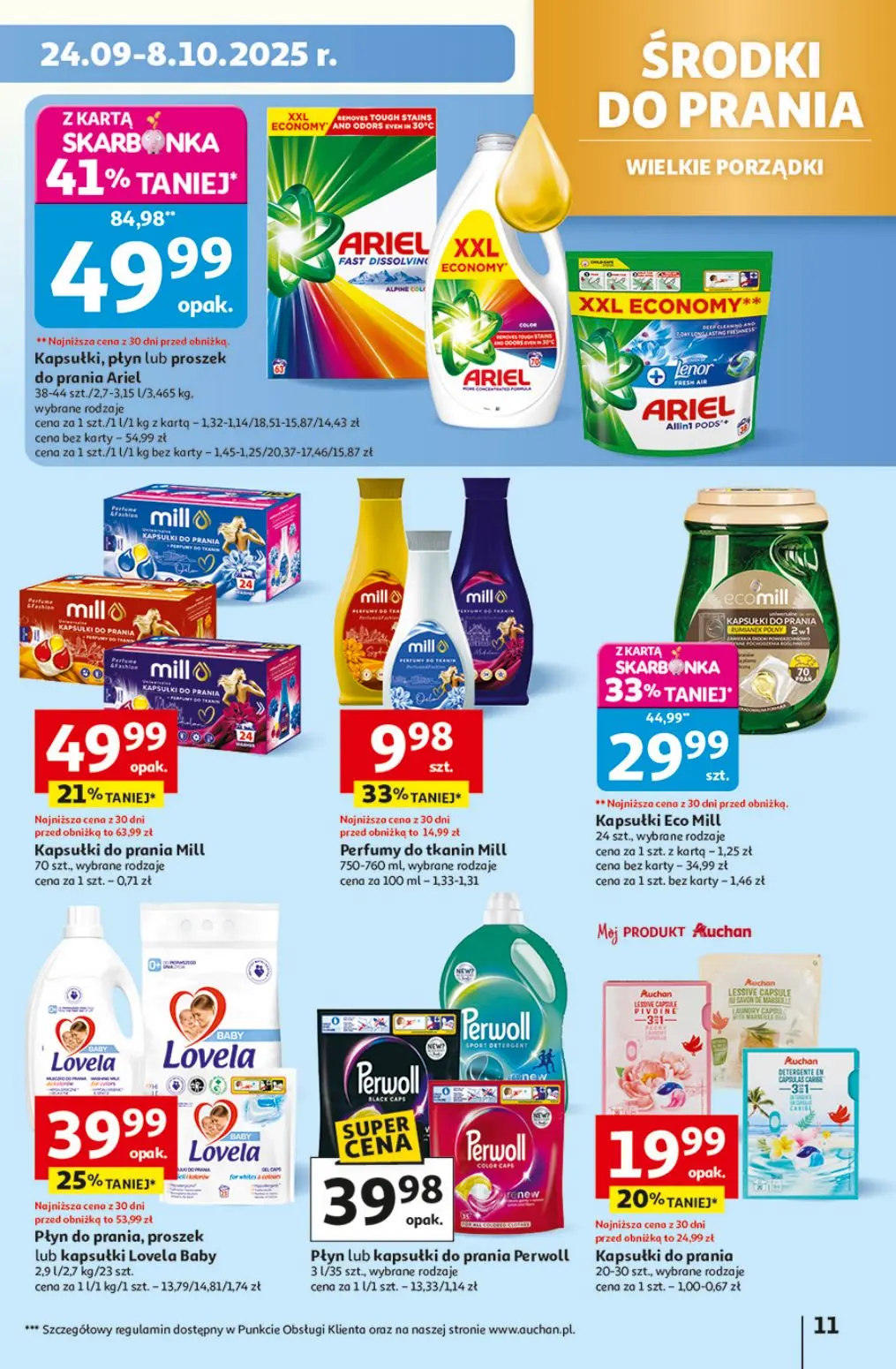 gazetka promocyjna Auchan Pewność niskich cen - Strona 11