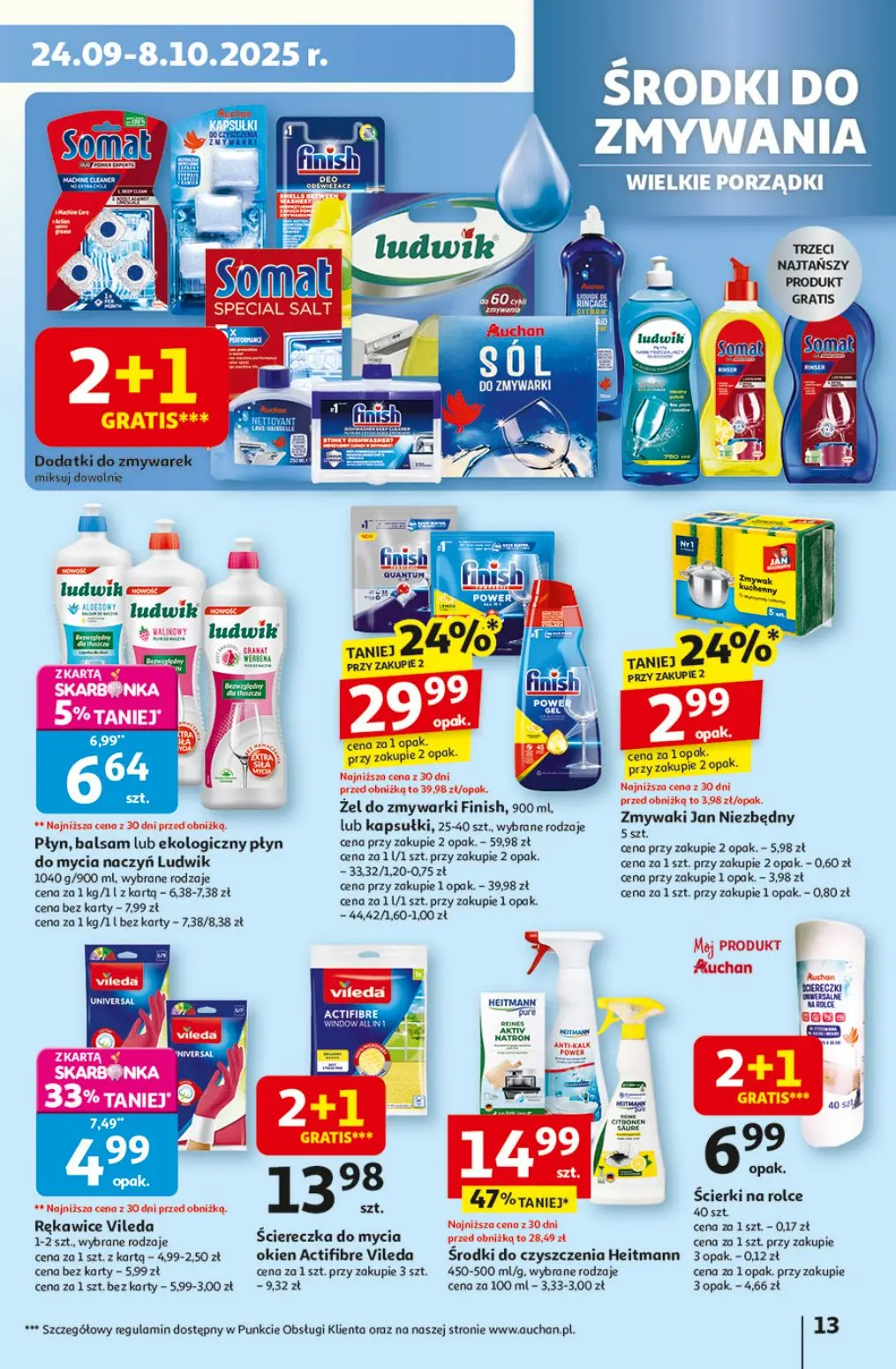 gazetka promocyjna Auchan Pewność niskich cen - Strona 13