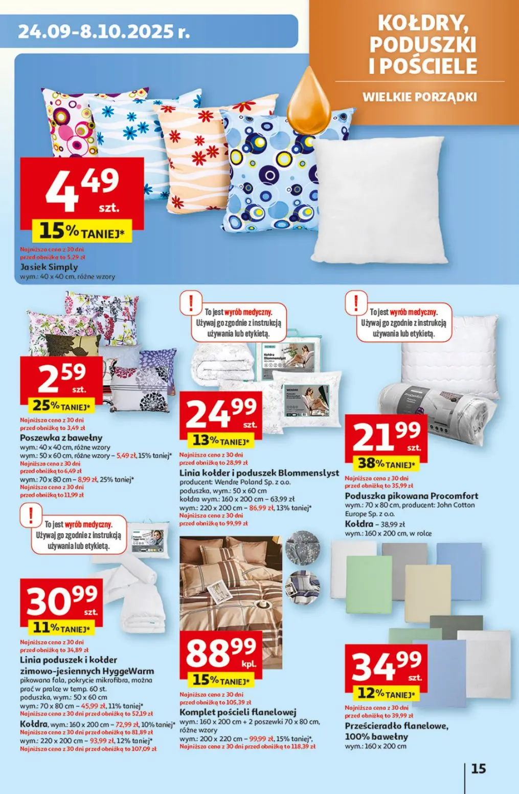 gazetka promocyjna Auchan Pewność niskich cen - Strona 15