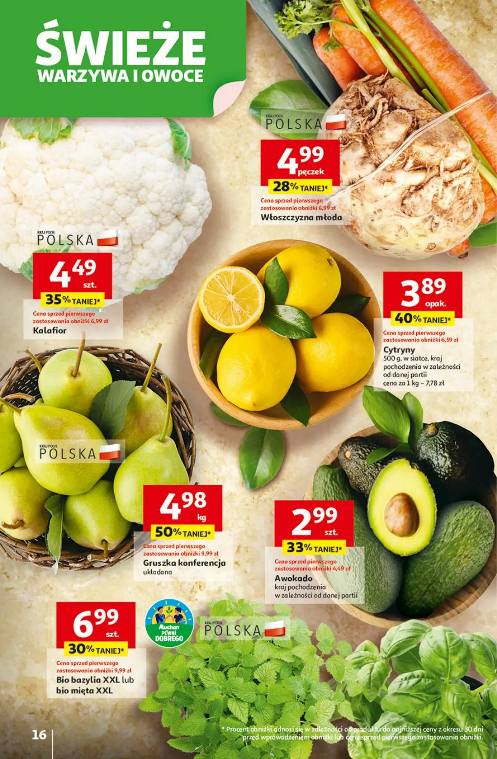 gazetka promocyjna Auchan Pewność niskich cen - Strona 16