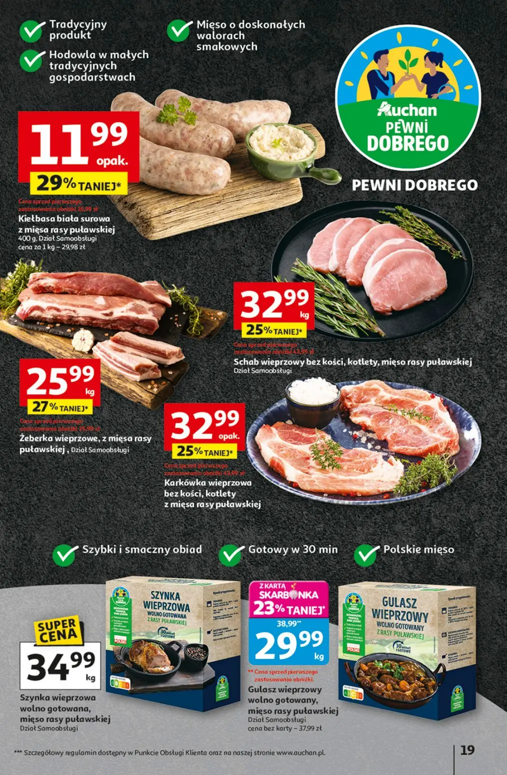 gazetka promocyjna Auchan Pewność niskich cen - Strona 19