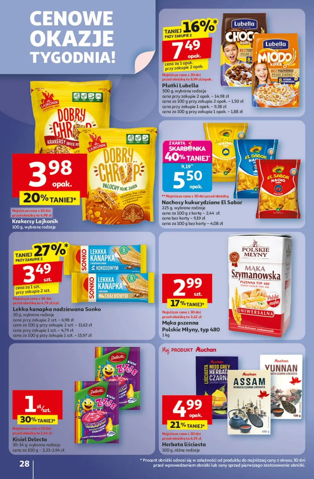 gazetka promocyjna Auchan Pewność niskich cen - Strona 28